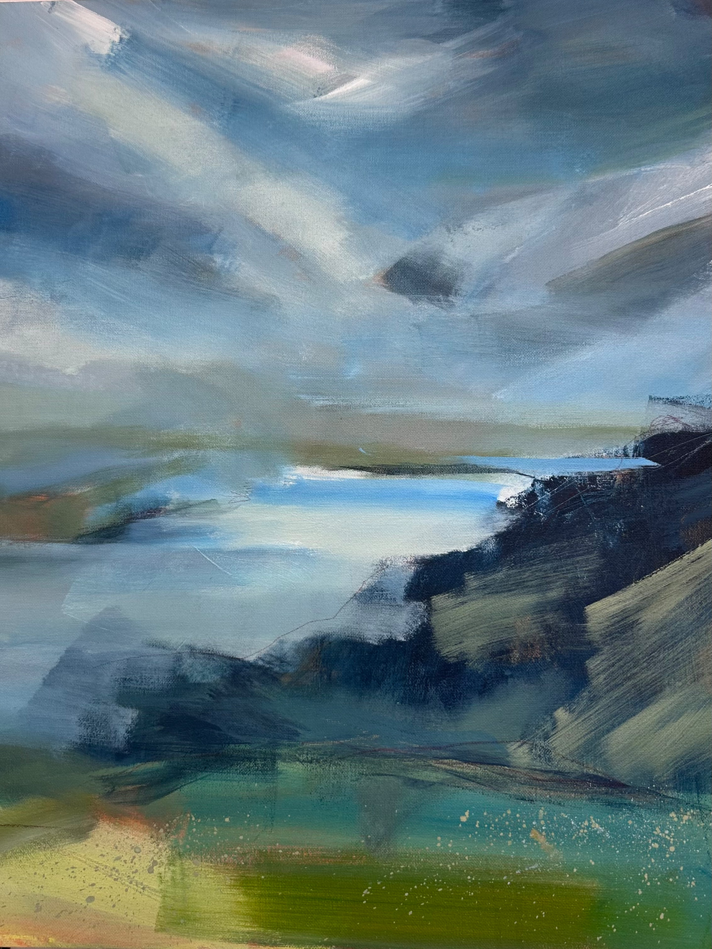 Edge of Rigi — Acrylic on canvas