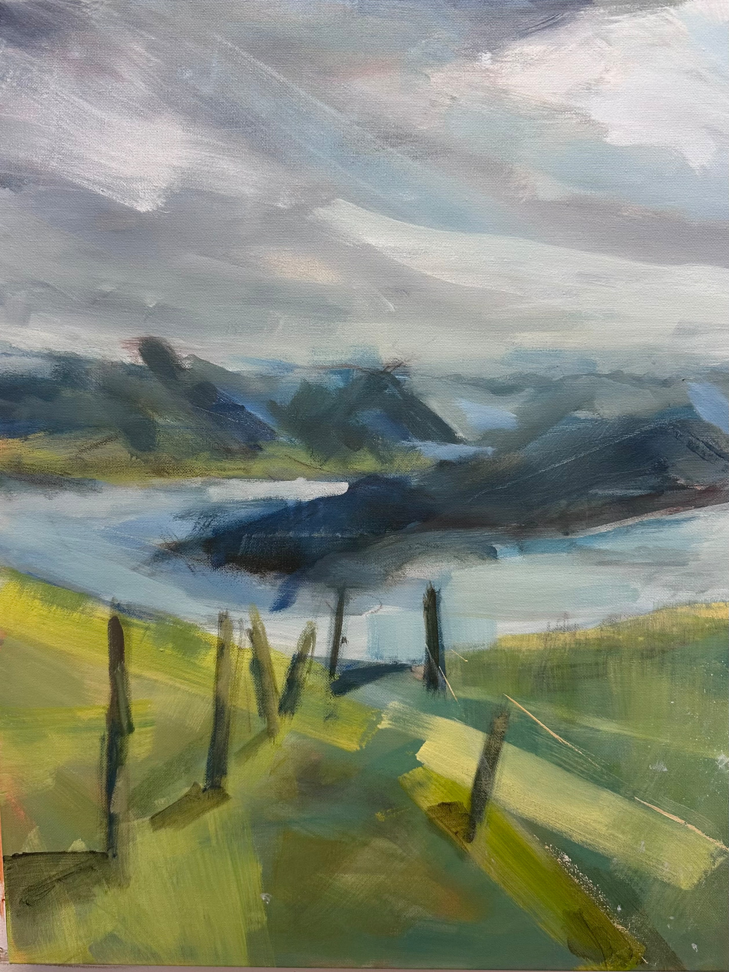 Waymarkers — Acrylic on canvas