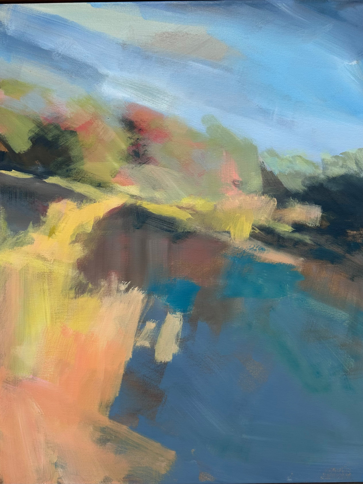 The Dimming II — Acrylic on canvas
